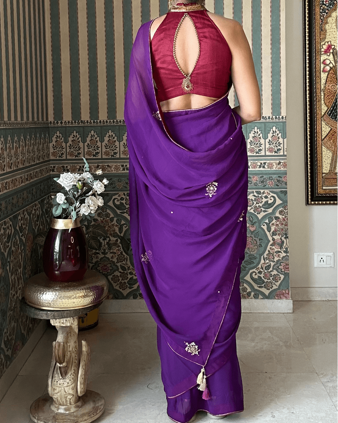 Jamuni Georgette Saree
