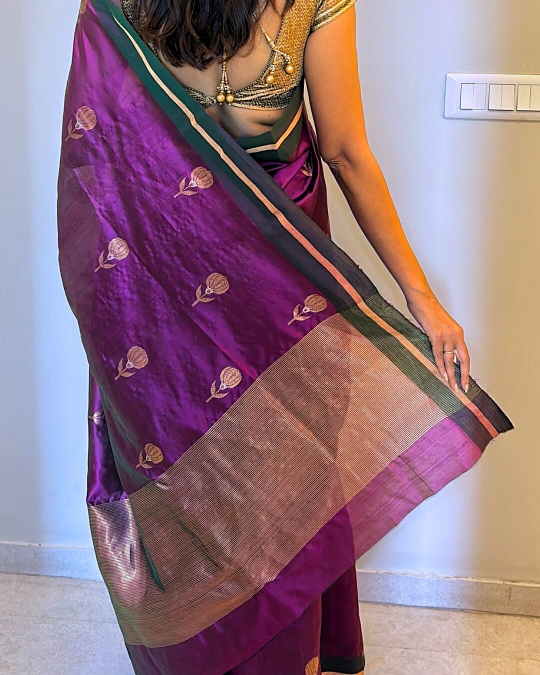 Rajeshwari Chanderi Pattu Silk Saree