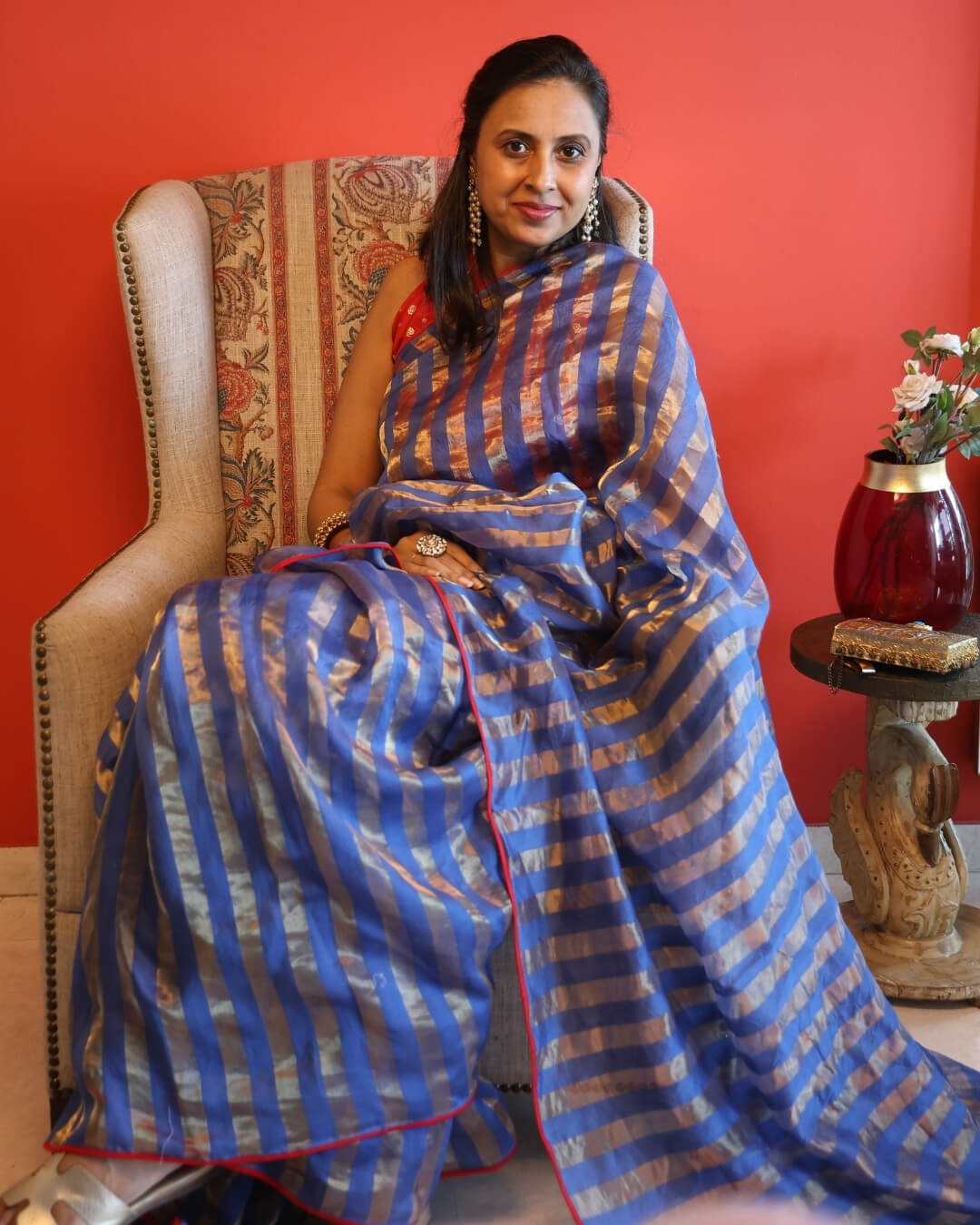 "Raat Jawaan Hai" Chanderi Saree