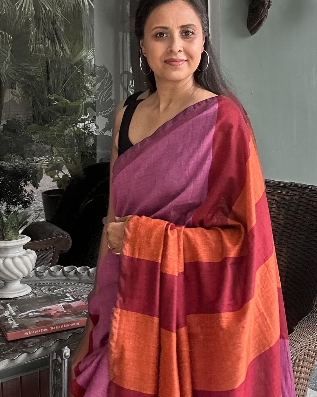 Stripped Khadi Cotton