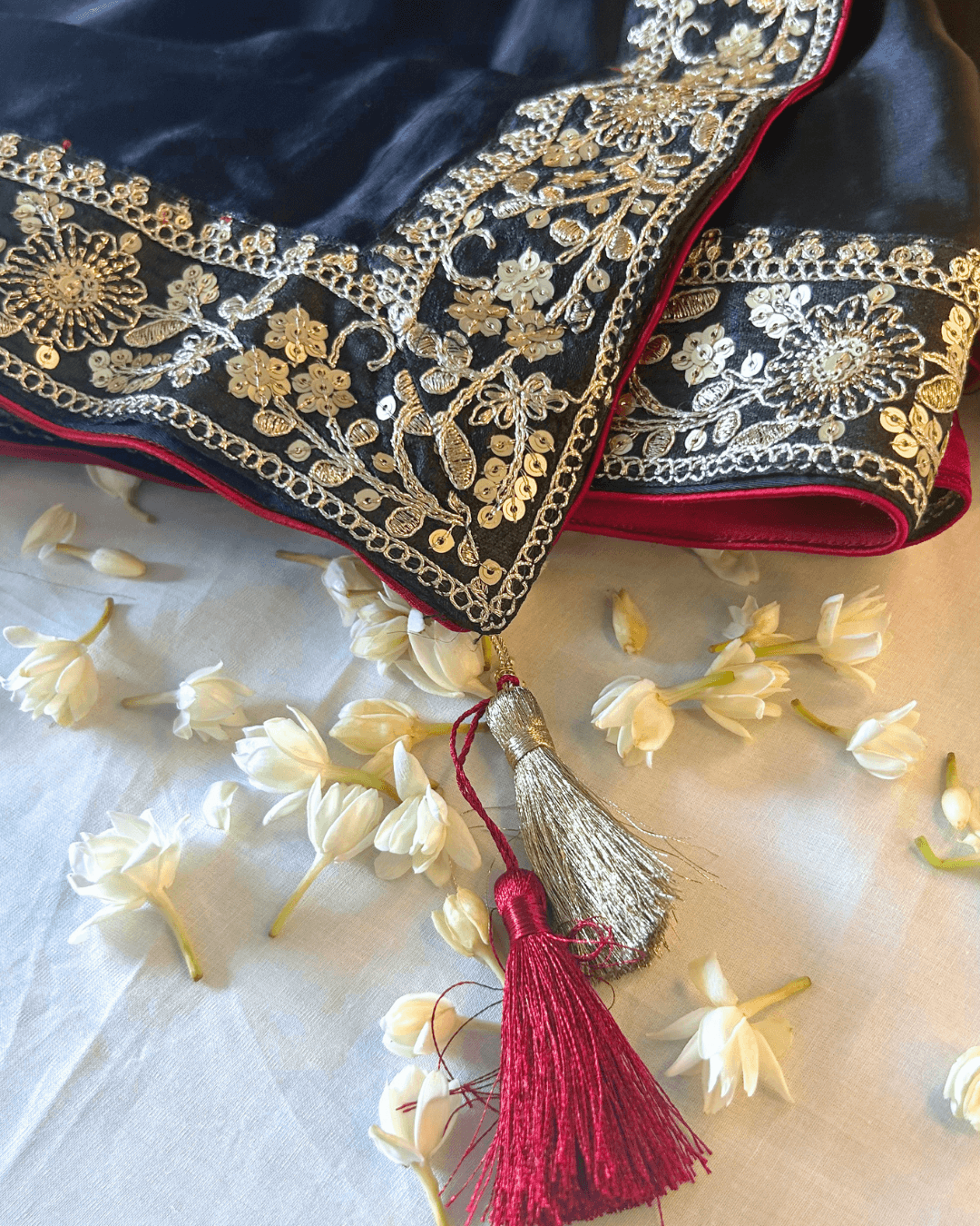 Black Mumtaz Saree