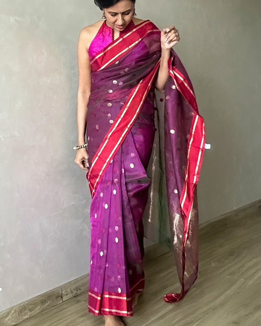 Devyani Chanderi Cotton silk
