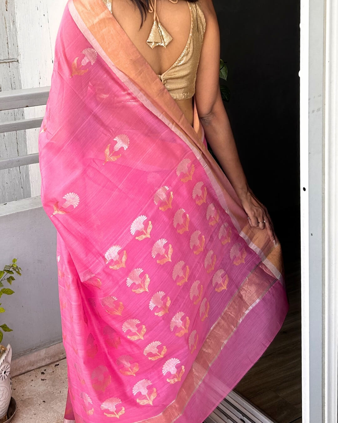 Ira Chanderi Cotton Silk