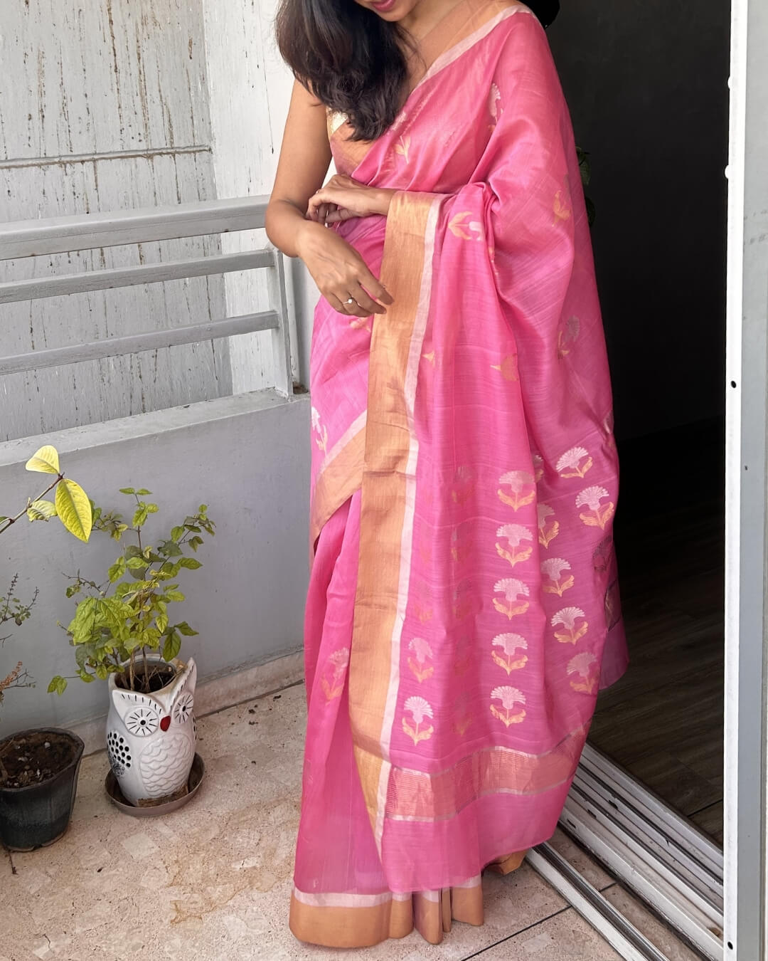 Ira Chanderi Cotton Silk