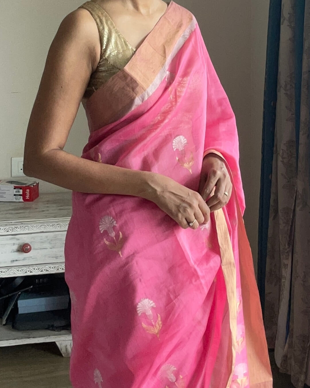 Ira Chanderi Cotton Silk