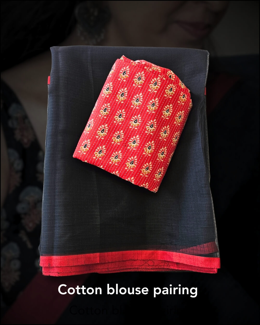 Nisha Kota doriya Cotton Saree