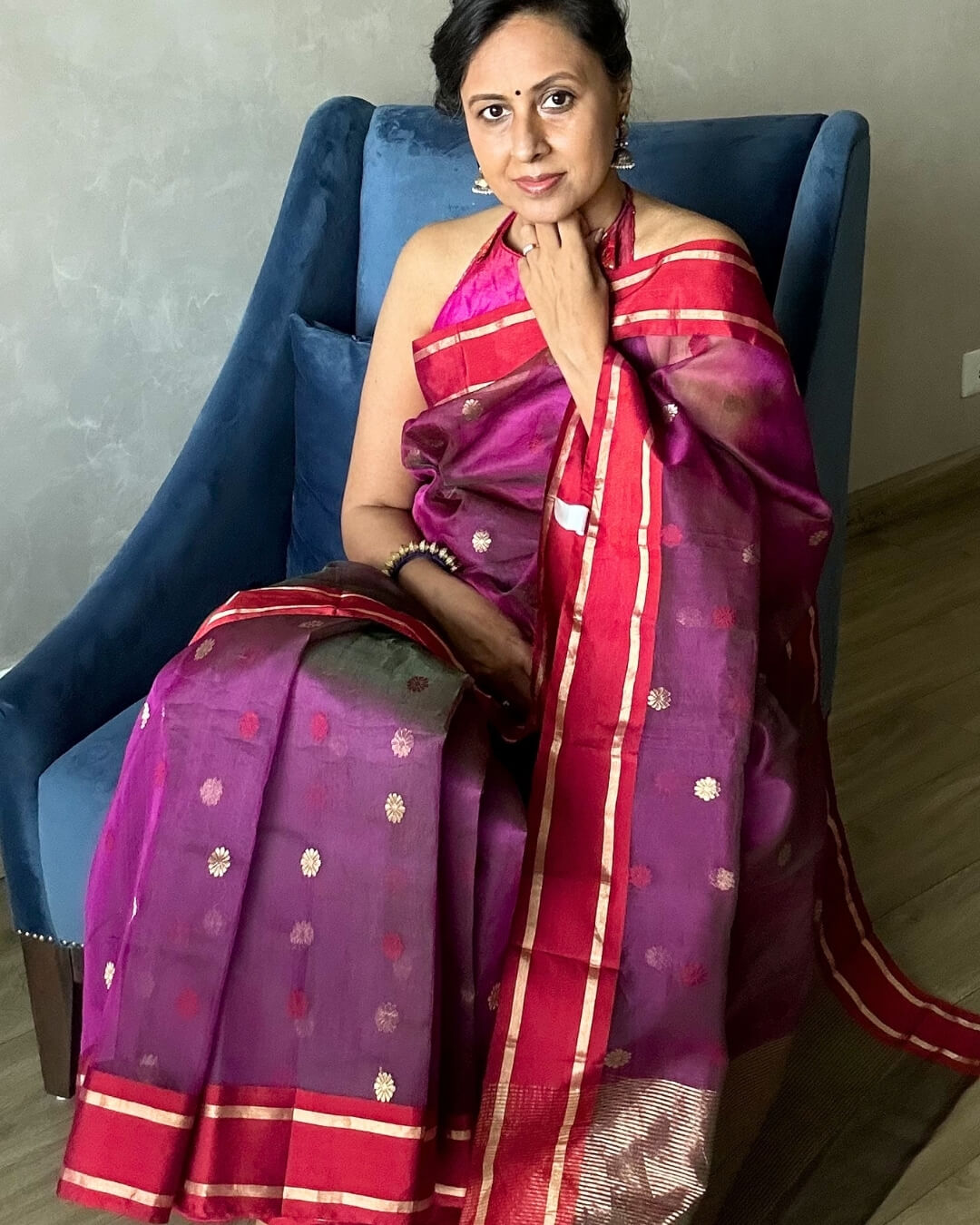 Devyani Chanderi Cotton silk