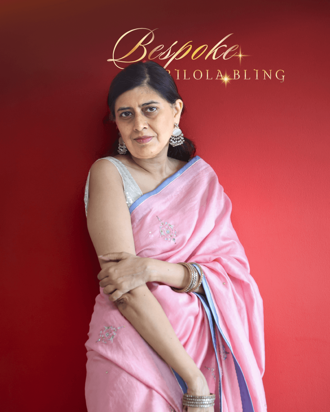 "Pretty in Pink" Chanderi Saree