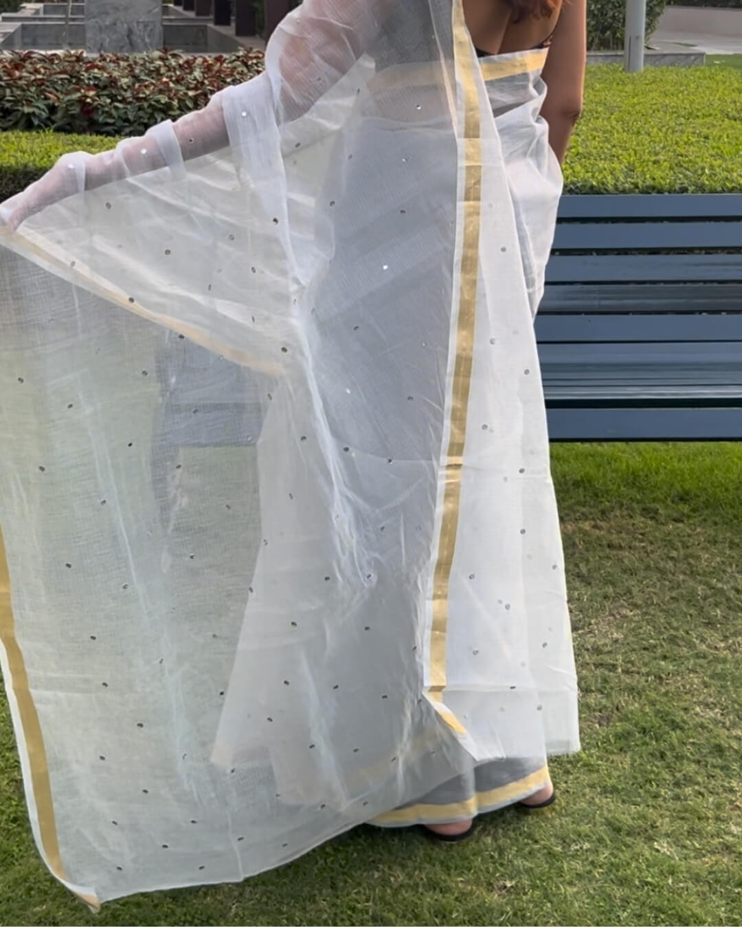 Mist Kota doriya Cotton Saree