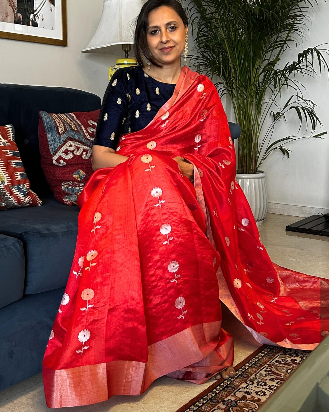 Amaira Chanderi Pattu Silk Saree