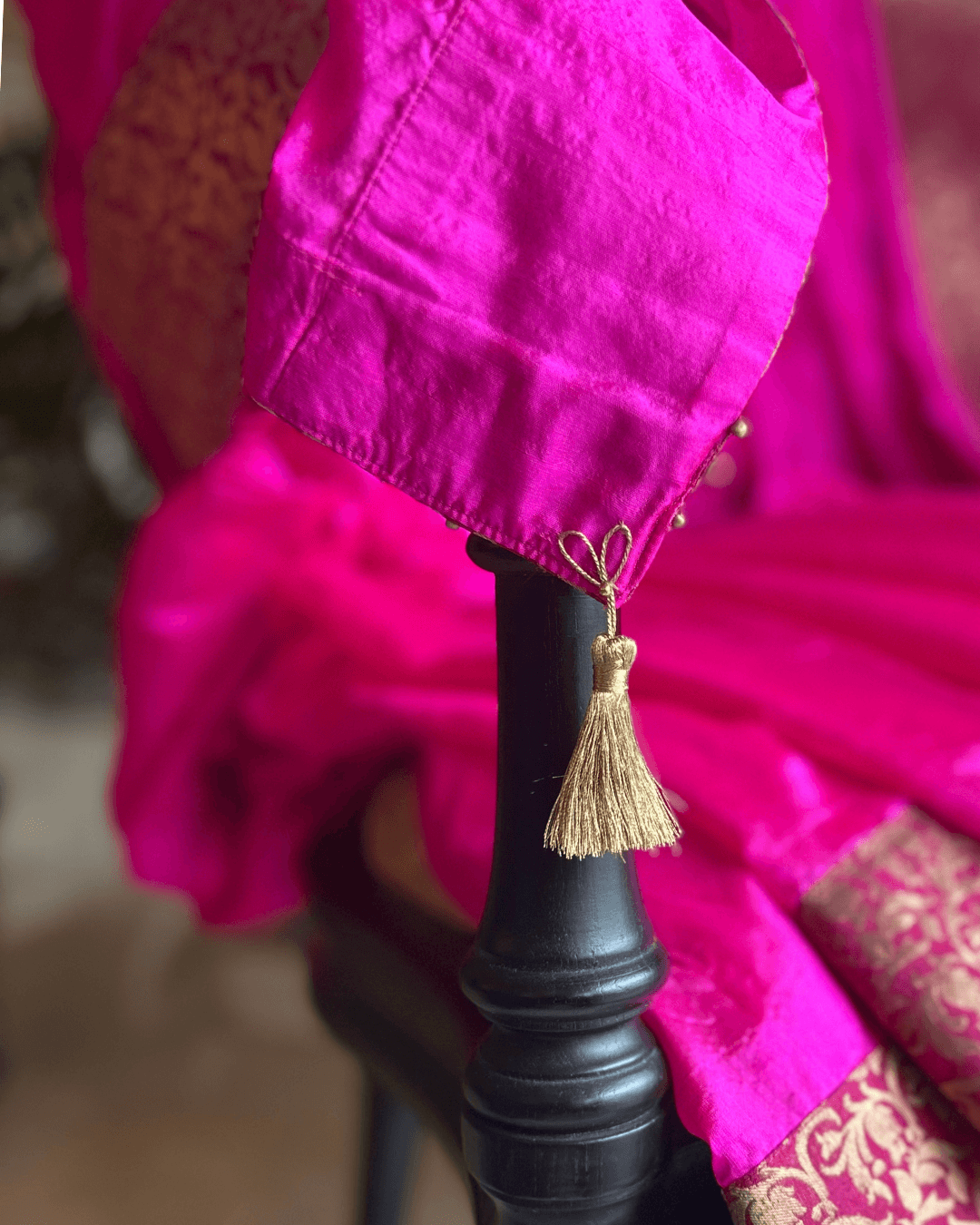 Empress Rani Pink Pattu Silk Saree