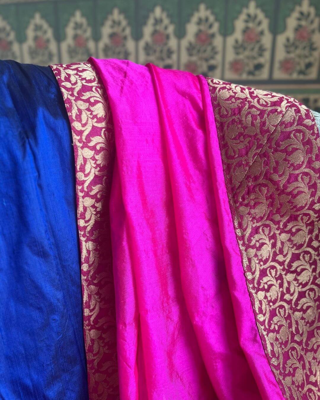 Empress Rani Pink Pattu Silk Saree