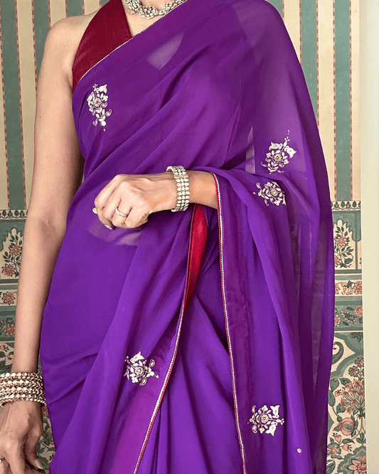 Jamuni Georgette Saree