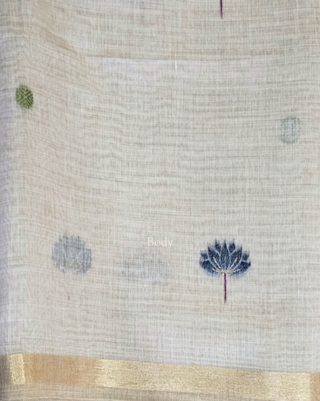 Aranya Forest Ivory Saree