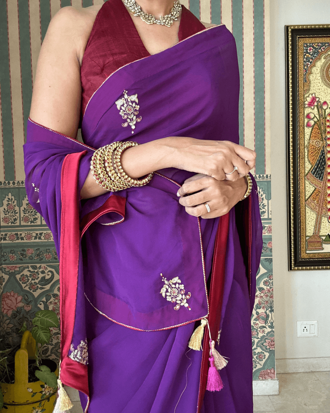 Jamuni Georgette Saree