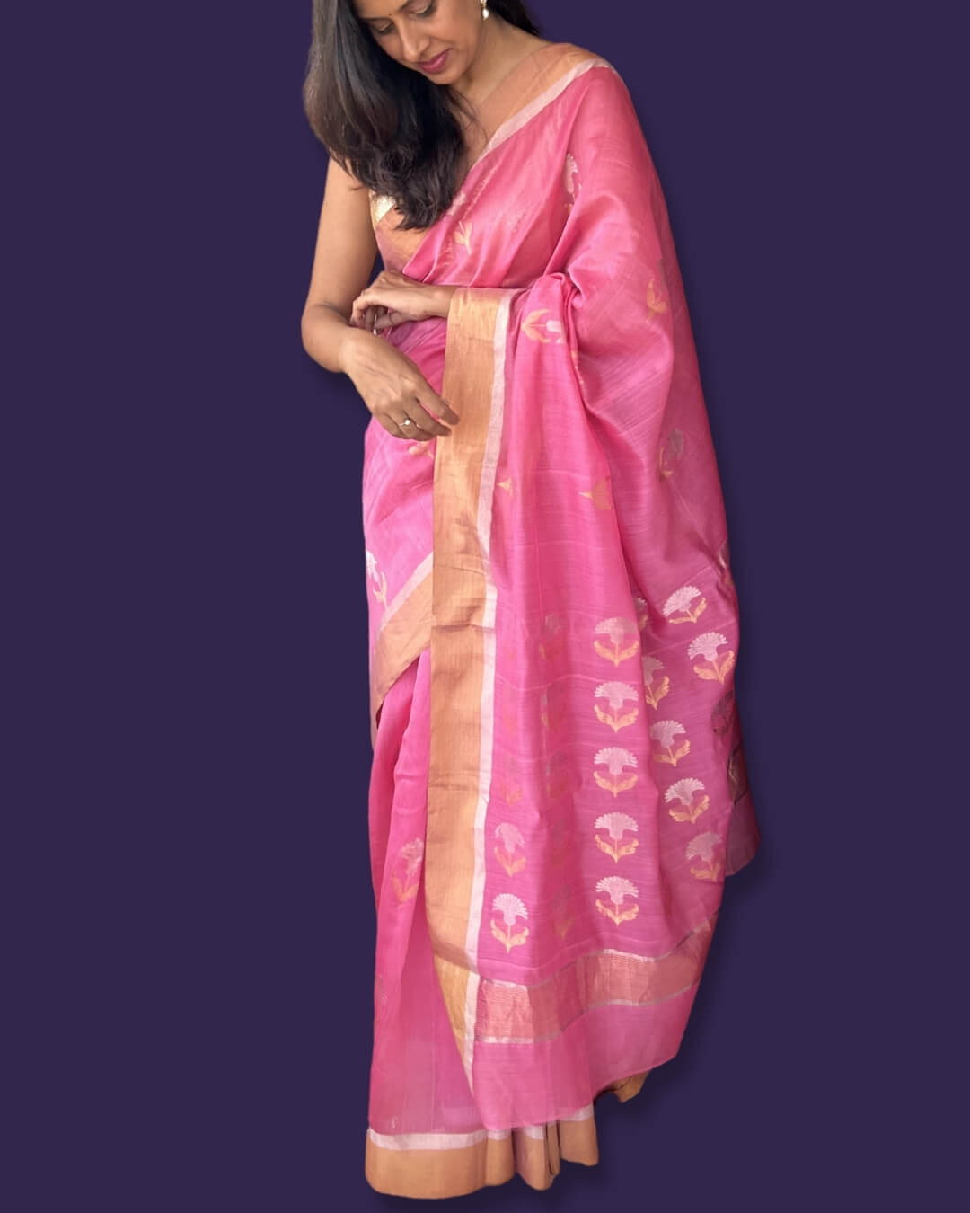 Ira Chanderi Cotton Silk
