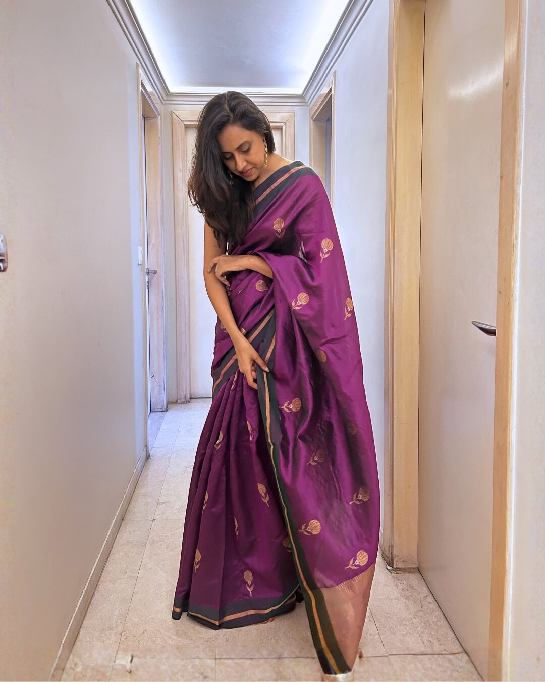 Rajeshwari Chanderi Pattu Silk Saree